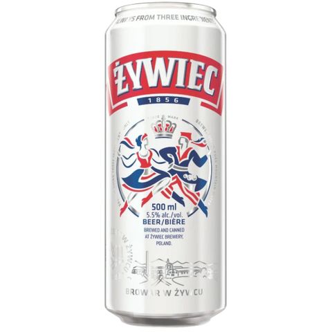Zywiec Original Beer Can 500ml x24