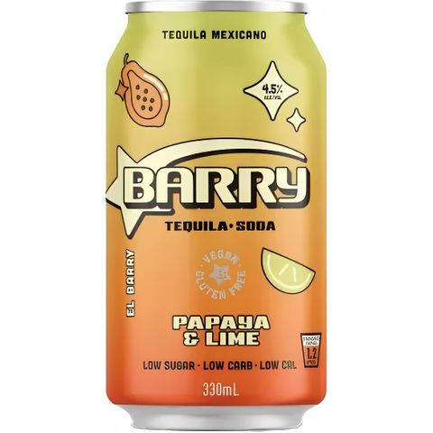 Barry Papaya Lime 330ml x16