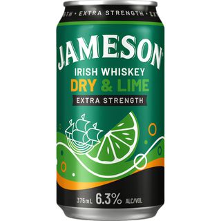 Jameson & Dry Lime 6.3% 375ml 12pk x2