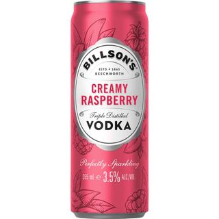 Billsons Vodka & Creamy Raspberry 355ml x24