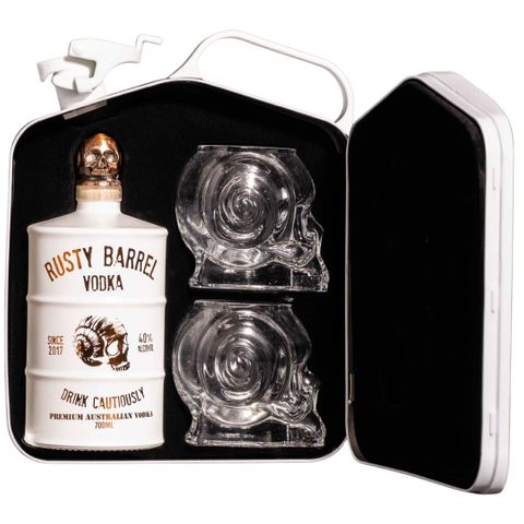 Rusty Barrel Vodka Gift Pack 700ml