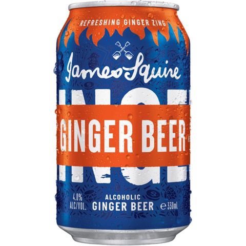 James Squire Ginger Beer Can 330ml x24