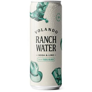 Volando Ranch Water Tequila Lime Soda 330ml x24