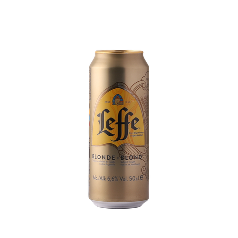 Leffe Blonde 500ml Can x 24