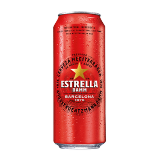 Estrella Damm 500ml Can x 24