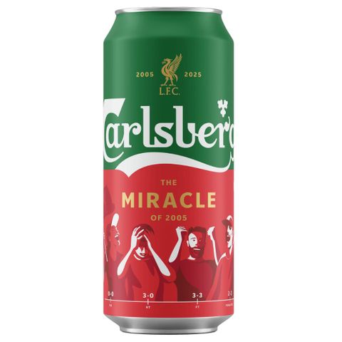 Carlsberg Liverpool FC Miracle 500ml Can x24