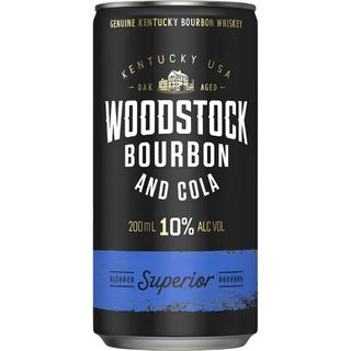 Woodstock & Cola Can 10% 200ml x 24