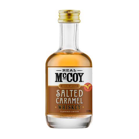Real McCoy Salted Caramel Whisky Mini 50ml