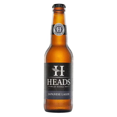 Heads of Noosa Japanese Lager 330ml x24