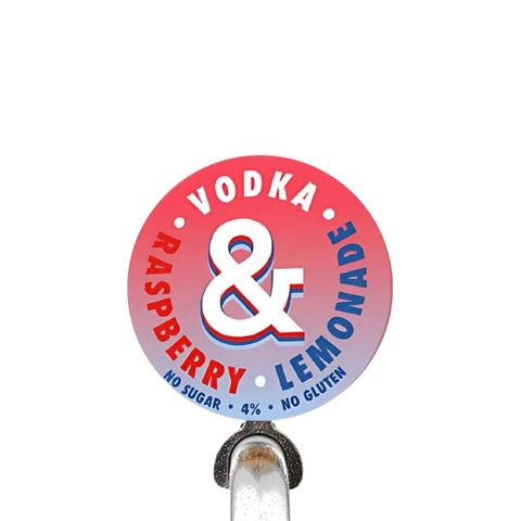 Ampersand Vodka Soda Raspberry Lemonade Keg 49.5L