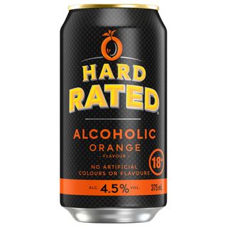 Hard Rated Orange Can 375ml x24
