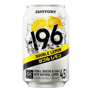 Suntory 196 Double Lemon 4.5% 330ml 3x10pk