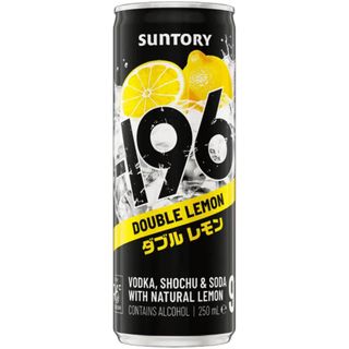 Suntory 196 Double Lemon 9% 250ml x24