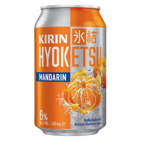 Kirin Hyoketsu Mandarin 6% 330ml x24