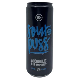 Sour Puss 8% Blue Raspberry 330ml x 24