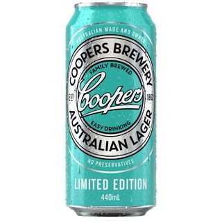 Coopers Australian Lager Can 440ml x24