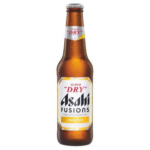 Asahi Fusions Lemon Yuzu 330ml x24