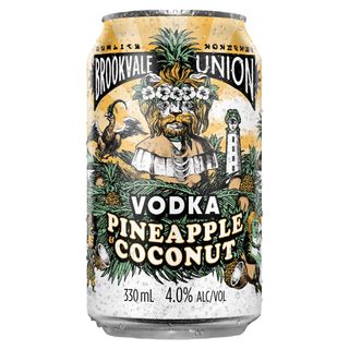 Brookvale Vodka Pineapple Coconut 330ml x24