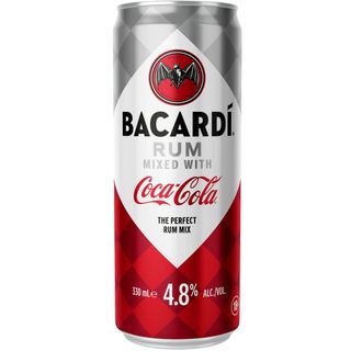 Bacardi Rum & Cola Can 330ml x24
