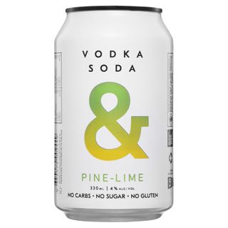 Ampersand Vodka Soda Pine Lime 4% 330ml x24