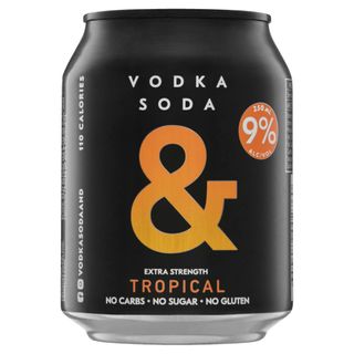 Ampersand Vodka Soda Tropical 9% 250ml x24