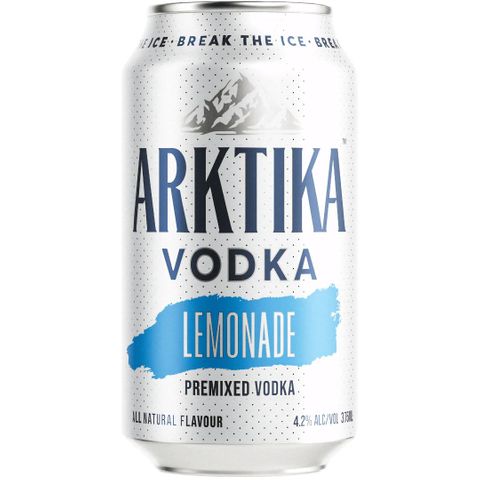Arktika Vodka & Lemonade 375ml x24
