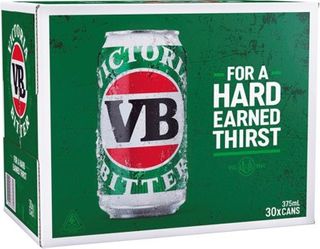 Vic Bitter 4.9% Can 375ml 30 BLOCK