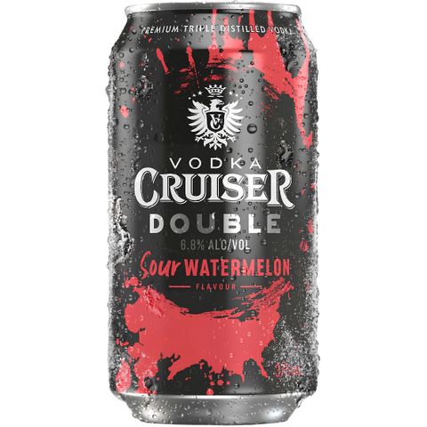 Cruiser Double Sour Watermelon 375ml x24