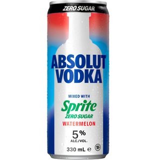 Absolut & Sprite Zero Watermelon 330ml x24