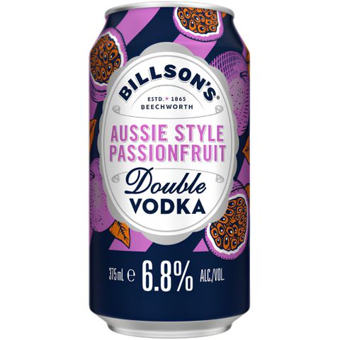 Billsons Vodka & Aussie Passion 6.8% 375ml x24