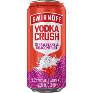 Smirnoff Crush Strawb Dragonfruit 440ml x24