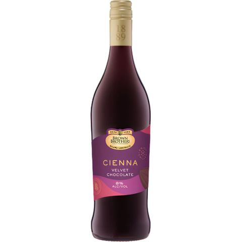 Brown Brothers Cienna Velvet Choc 750ml