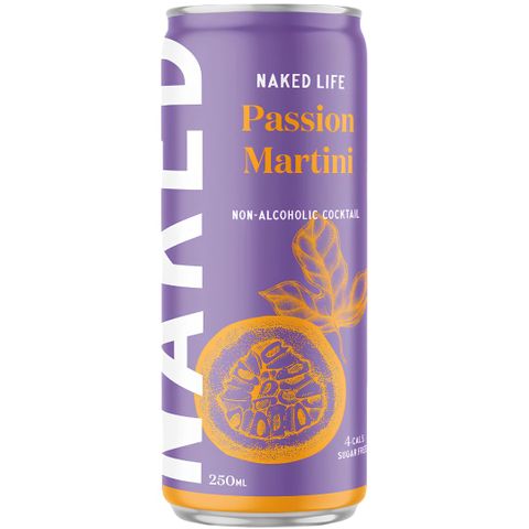 Naked Life Non-Alc Passion Martini 250ml x24