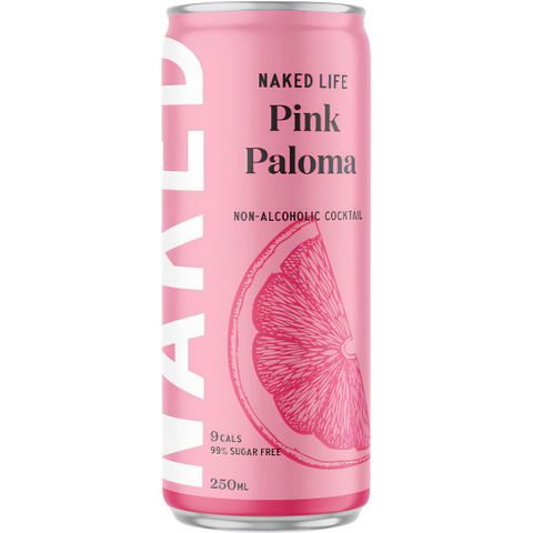 Naked Life Non-Alc Pink Paloma 250ml x24