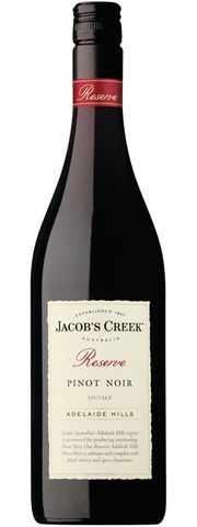 Jacobs Creek Res Pinot Noir 750ml