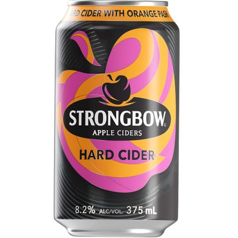 Strongbow Hard Orange Pash 8.2% 375ml x16