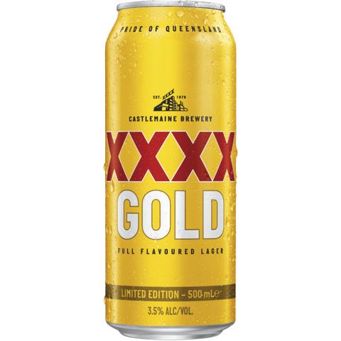 XXXX Gold Can 500ml x24