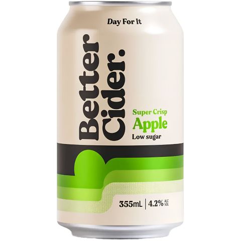Better Cider Super Crisp Apple 355ml x24