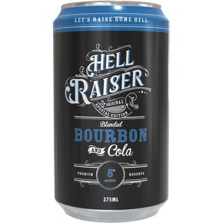 Hell Raiser Bourbon & Cola 8% 375ml 10PK x3