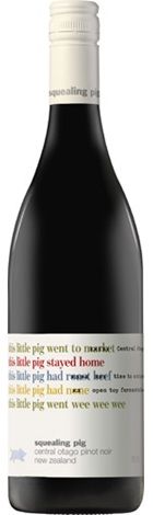 Squealing Pig Pinot Noir 750ml