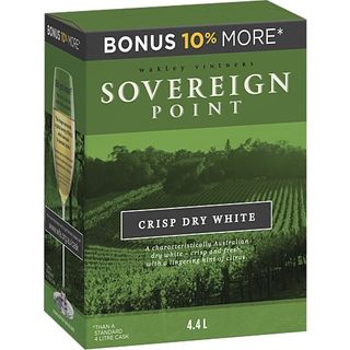 Sovereign Point Crisp Dry White 4lt