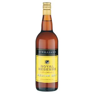 Mcw R R Med Dry Sherry      750ml