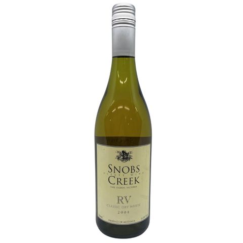 Snobs Creek RV Classic Dry White 750ml