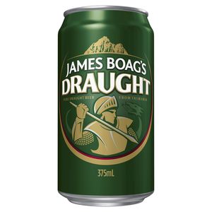 Boags Draught Cans 375ml-24