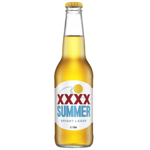 XXXX Summer Bright Lager 330ml-24