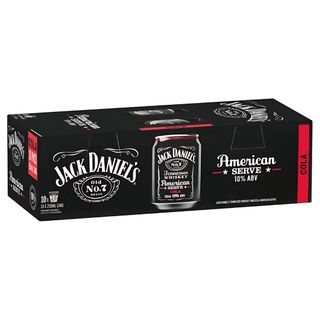 Jack Daniel Amer & Cola 250ml 10PK x2