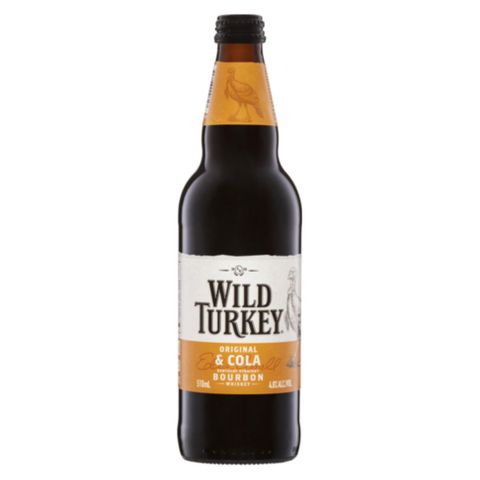Wild Turkey & Cola 4.8% 510ml-12