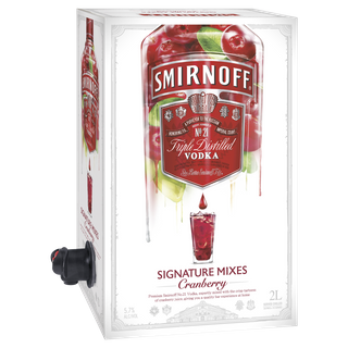 Smirnoff SS Vodka & Cranberry Cask 2lt