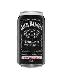 Jack Daniel & Zero Can 6x4 375ml-24