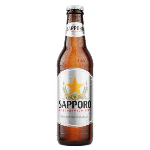 Sapporo Bottles 355ml-24